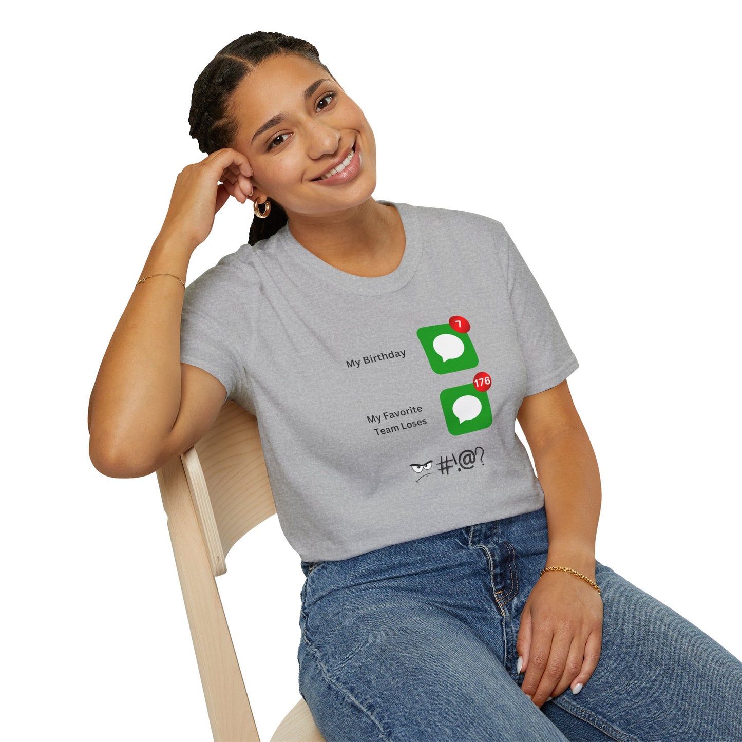 Team Loses, Unisex Softstyle T-Shirt