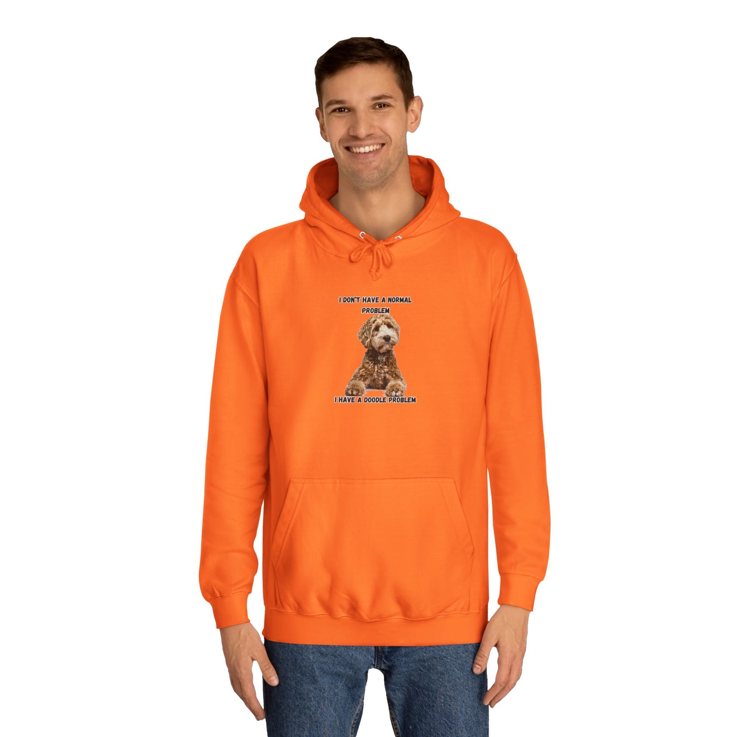 I have a Doodle Problem, Unisex College Hoodie