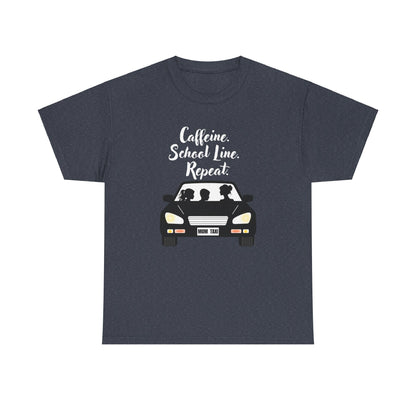 Retro Car Ride Unisex Heavy Cotton Tee - Fun Adventure Graphic Tee