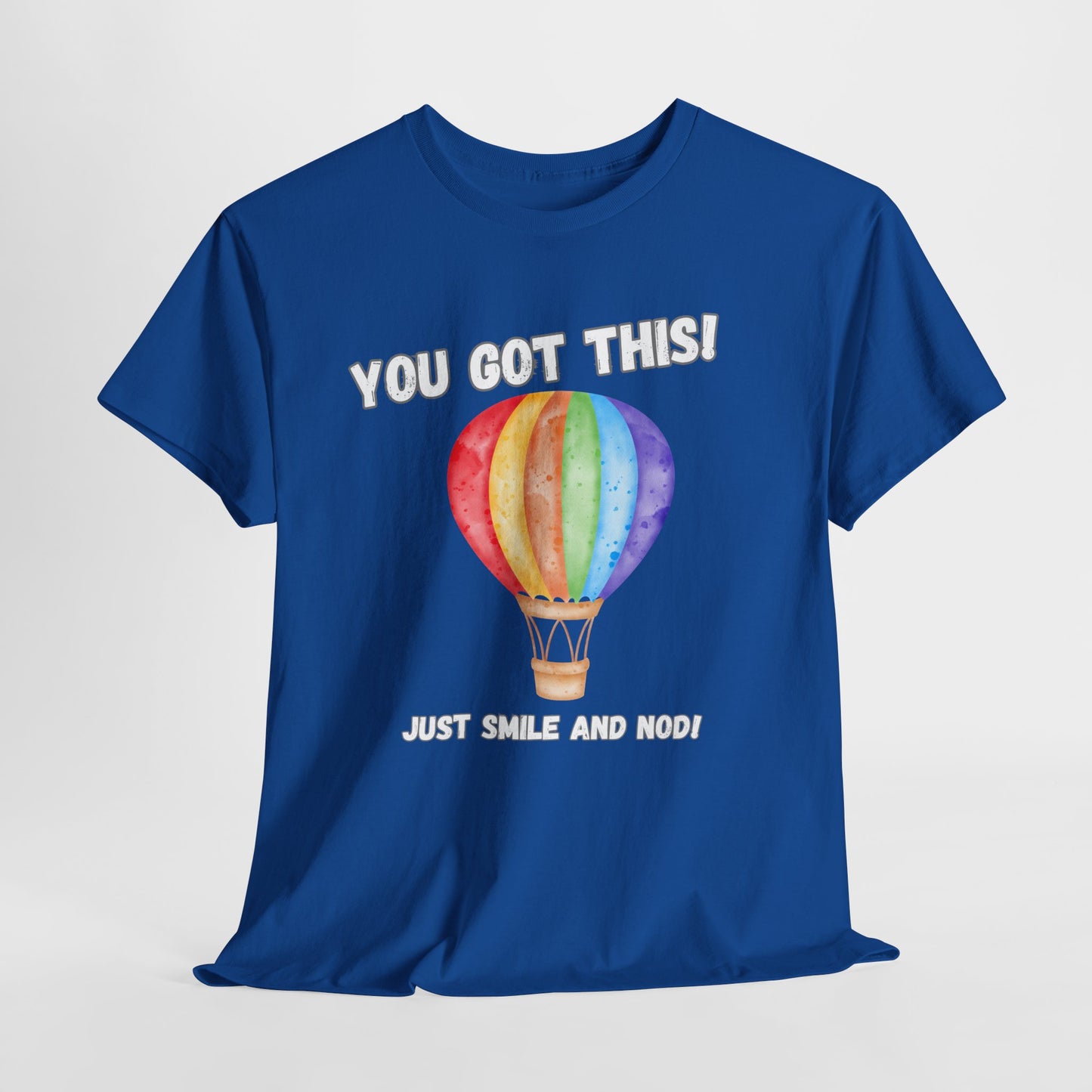 Inspirational Hot Air Balloon Tee - "You Got This!"