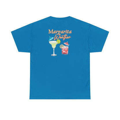 Margarita Vibe Unisex Heavy Cotton Tee, Perfect for Summer Gatherings, Beach Days, Birthday Celebrations, Drink Lovers, Casual Wear