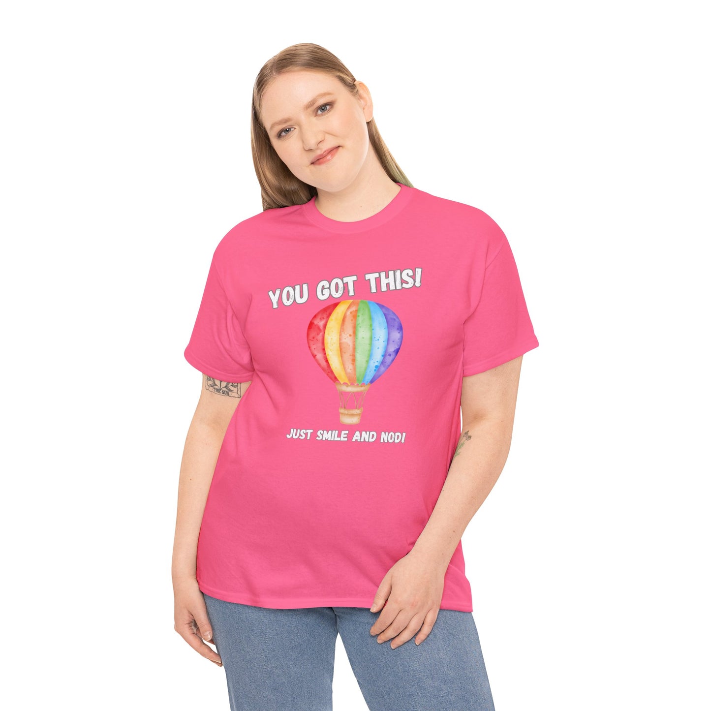 Inspirational Hot Air Balloon Tee - "You Got This!"