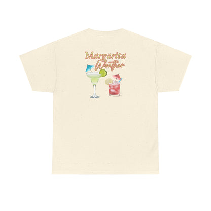 Margarita Vibe Unisex Heavy Cotton Tee, Perfect for Summer Gatherings, Beach Days, Birthday Celebrations, Drink Lovers, Casual Wear