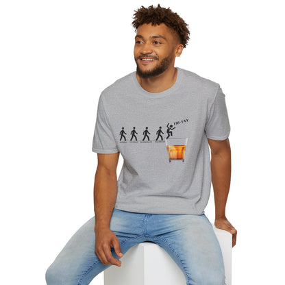 Fri-YAY Whiskey, Softstyle T-Shirt