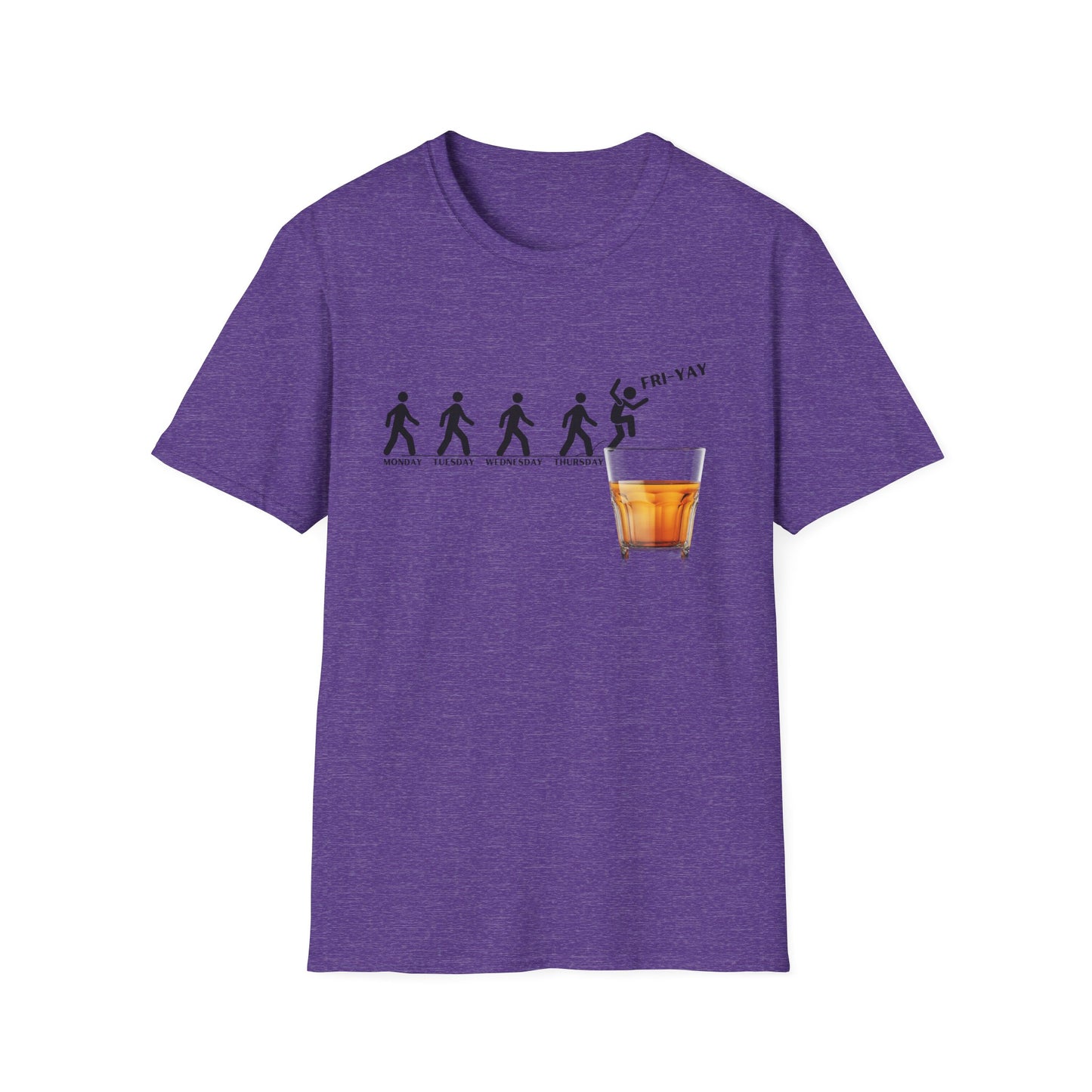 Fri-YAY Whiskey, Softstyle T-Shirt