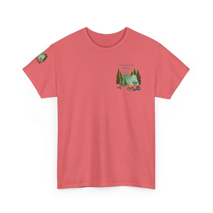 Fucking In Tents  - Outdoor Adventure Camping Tee - Unisex Heavy Cotton Shirt with Nature Design