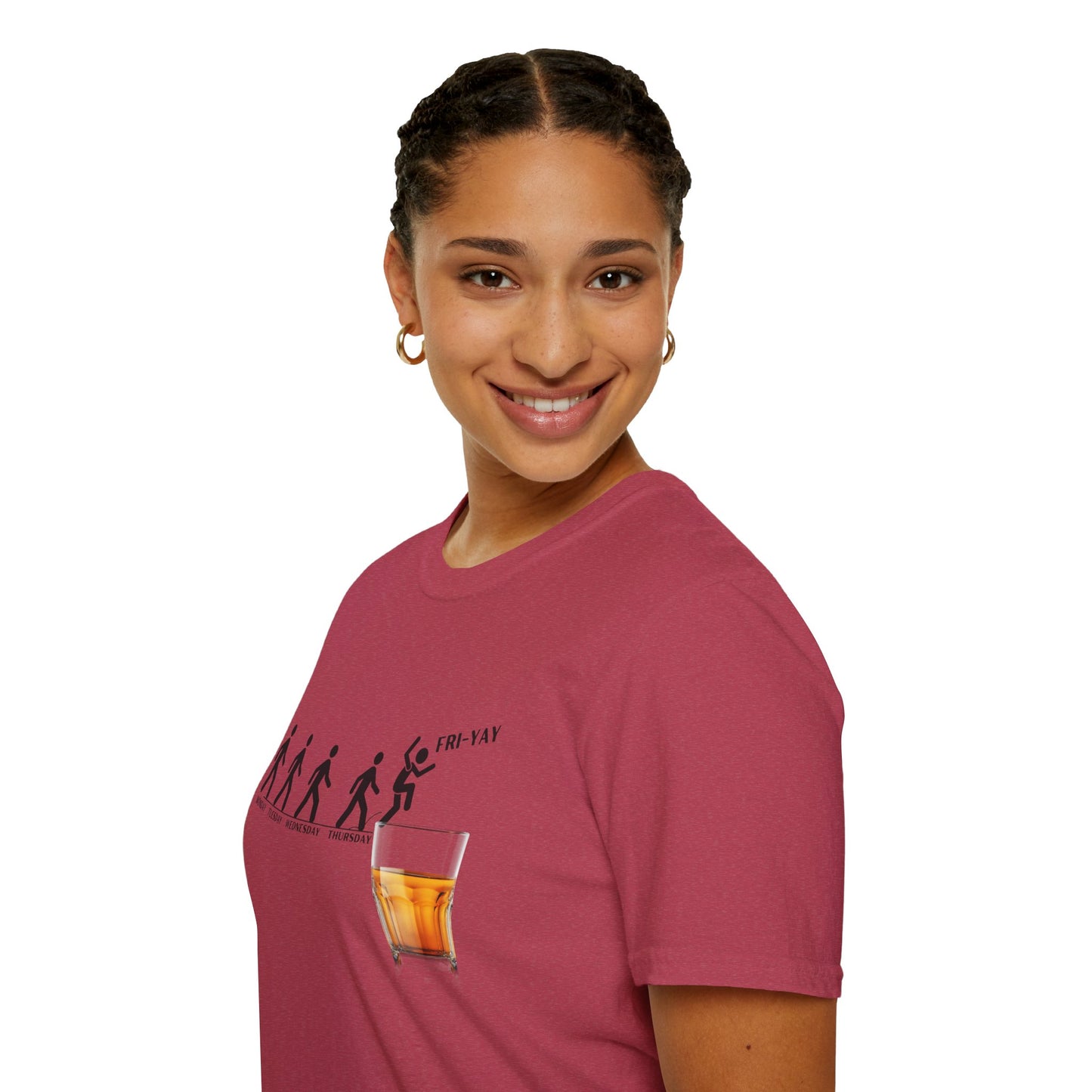Fri-YAY Whiskey, Softstyle T-Shirt