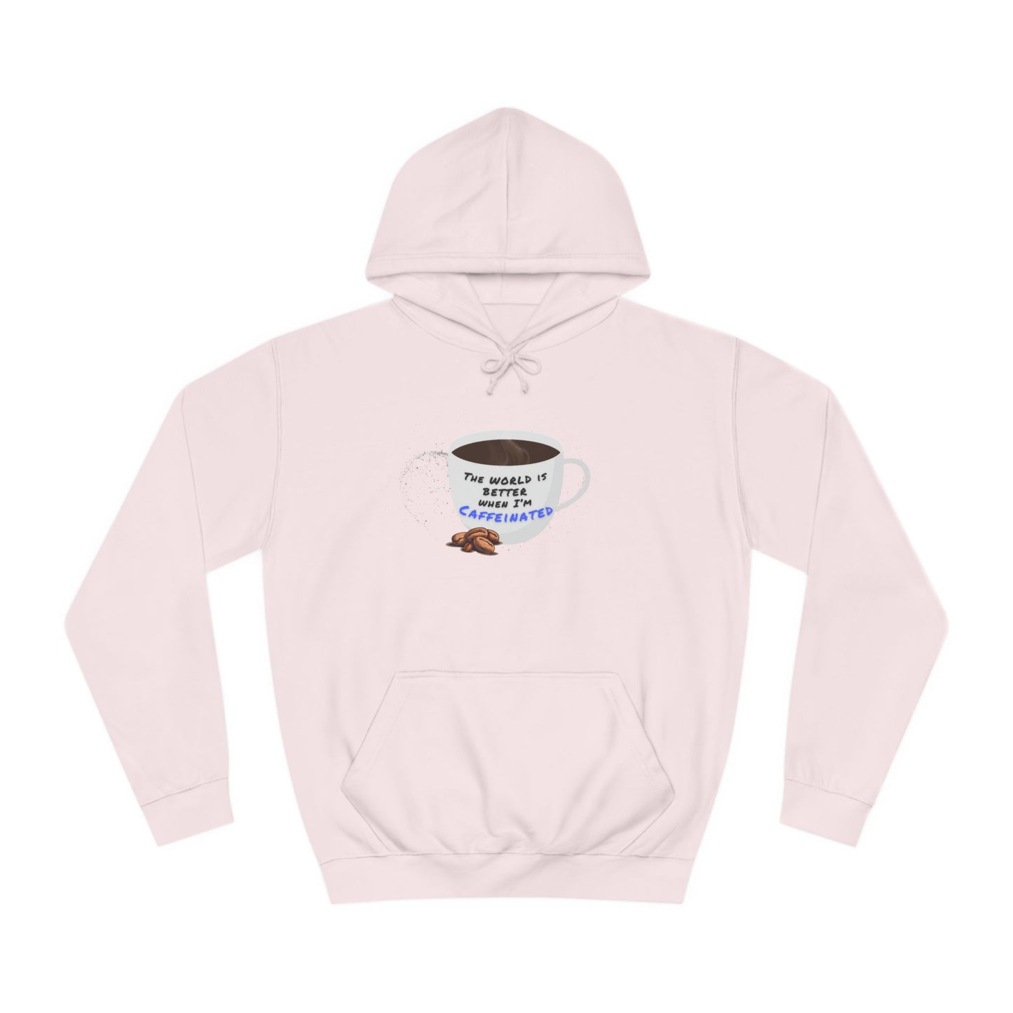 Caffeine Lover Hoodie - Unisex College Hoodie