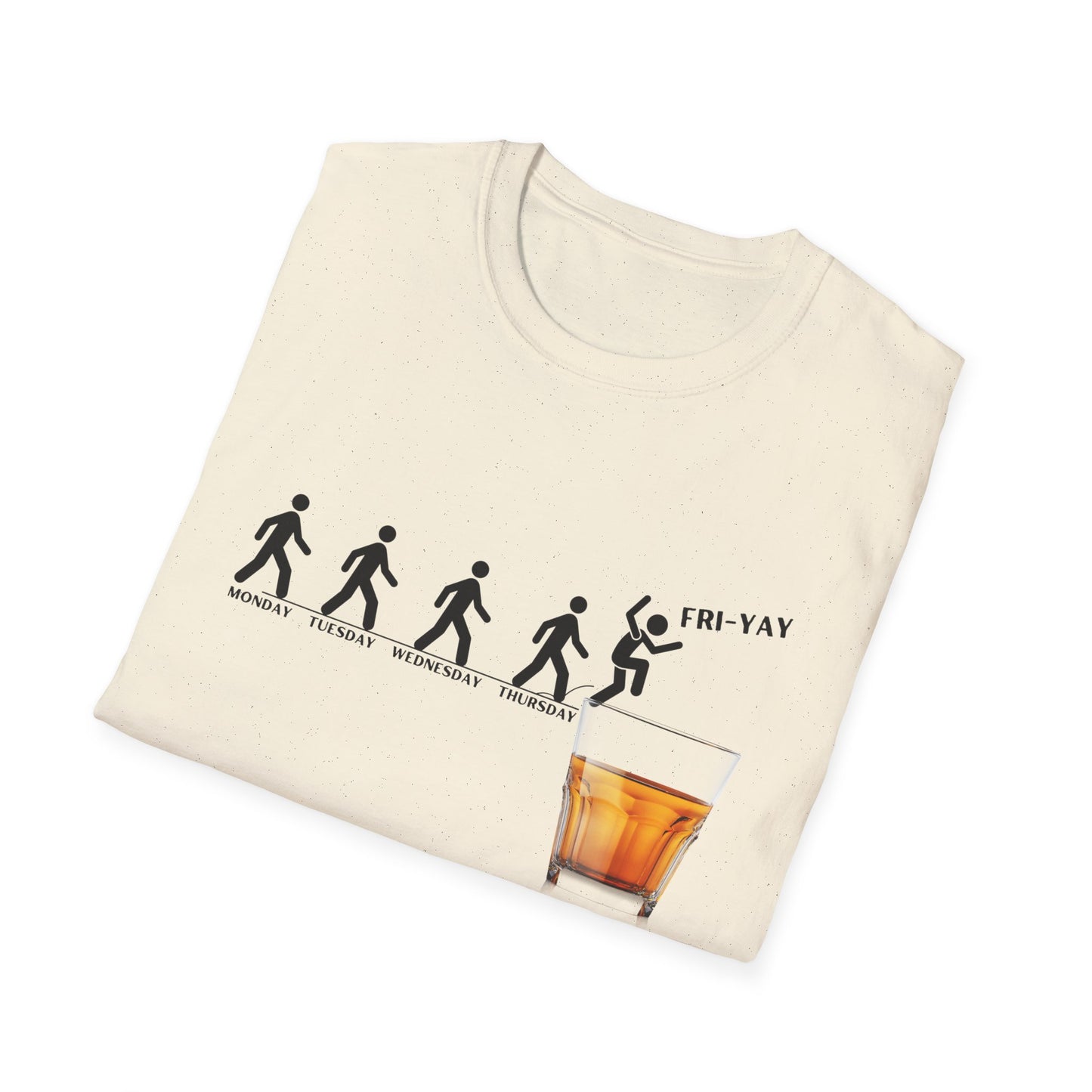 Fri-YAY Whiskey, Softstyle T-Shirt