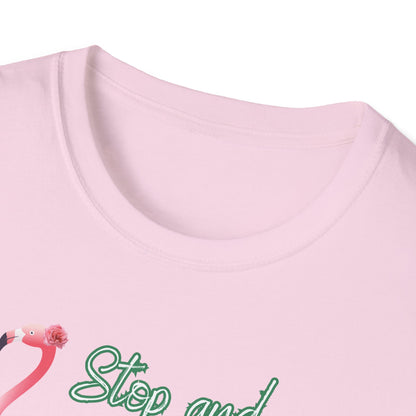 Stop and Smell the Rose', Unisex Softstyle T-Shirt