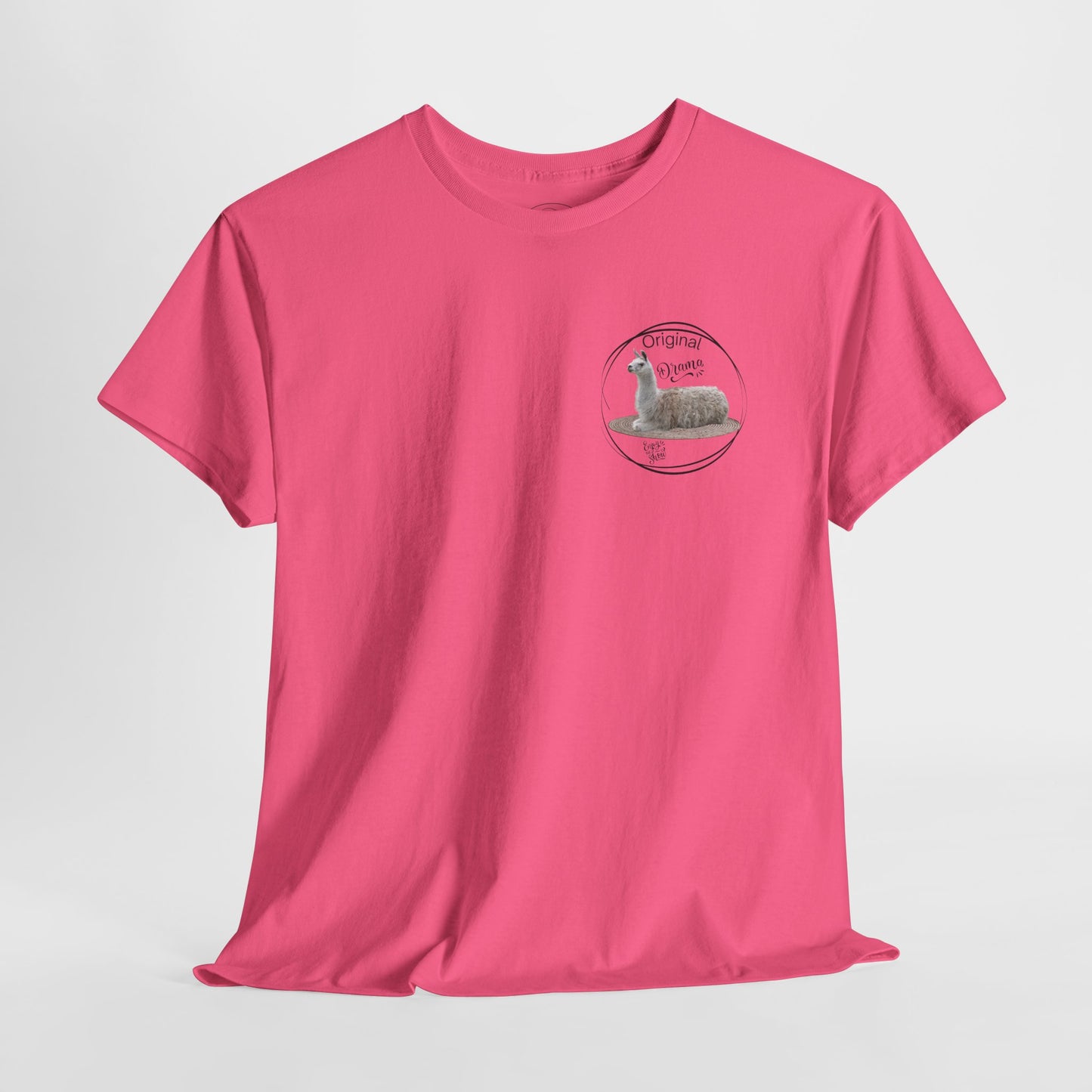 Funny Alpaca Tee, Unisex Cotton Shirt, Cute Animal Graphic Tee, Casual Wear, Gift for Animal Lovers, Birthday, Humor Apparel