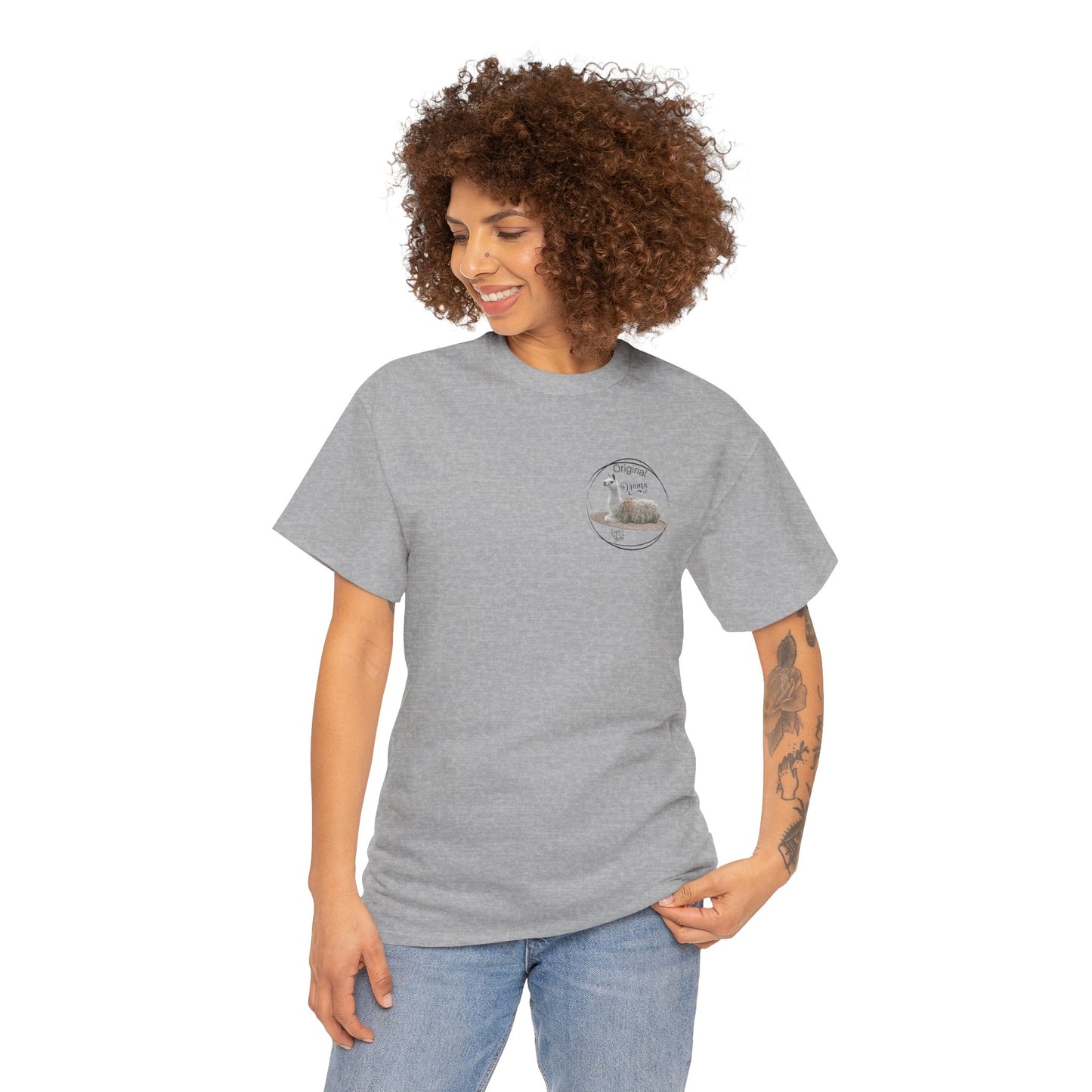 Funny Alpaca Tee, Unisex Cotton Shirt, Cute Animal Graphic Tee, Casual Wear, Gift for Animal Lovers, Birthday, Humor Apparel