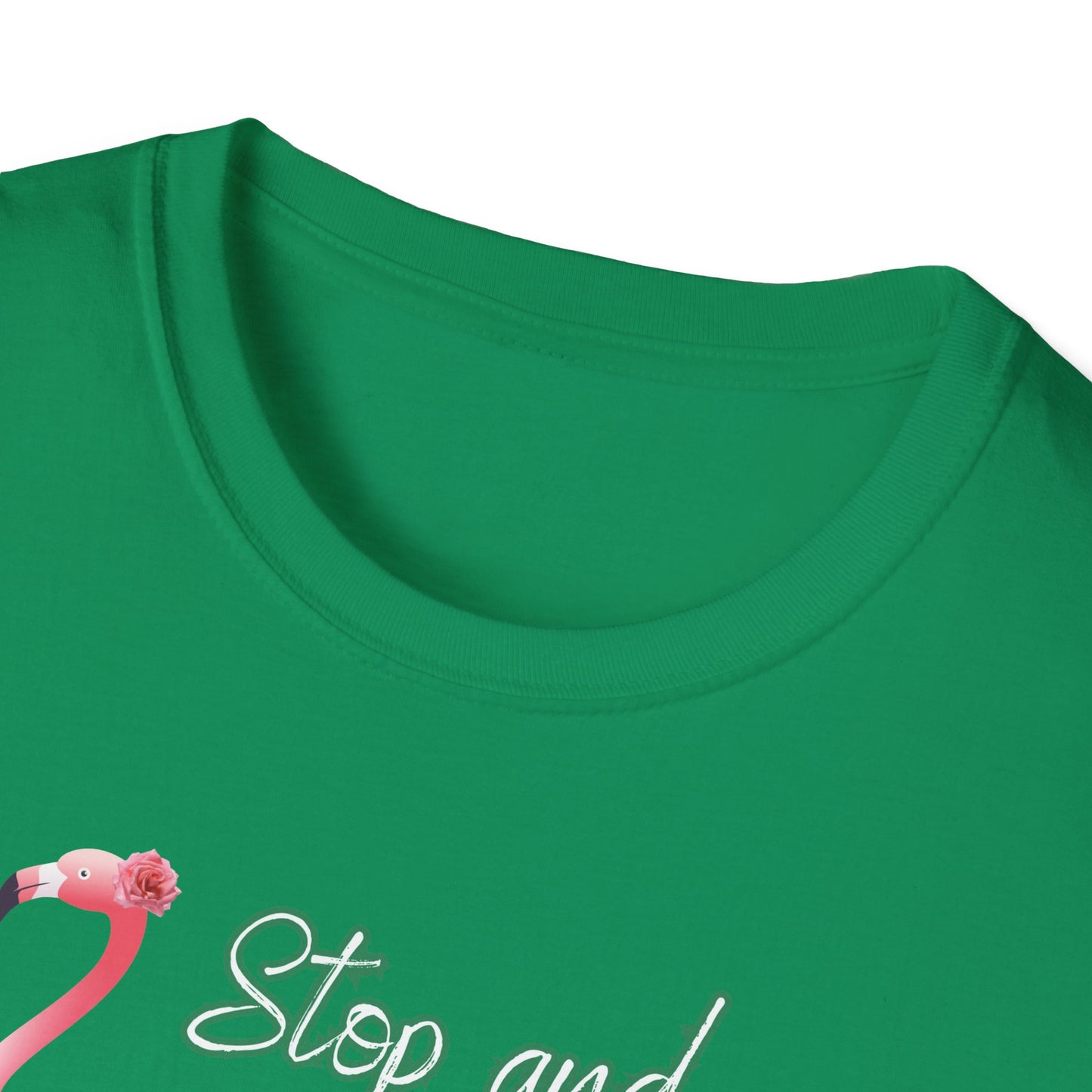 Stop and Smell the Rose', Unisex Softstyle T-Shirt