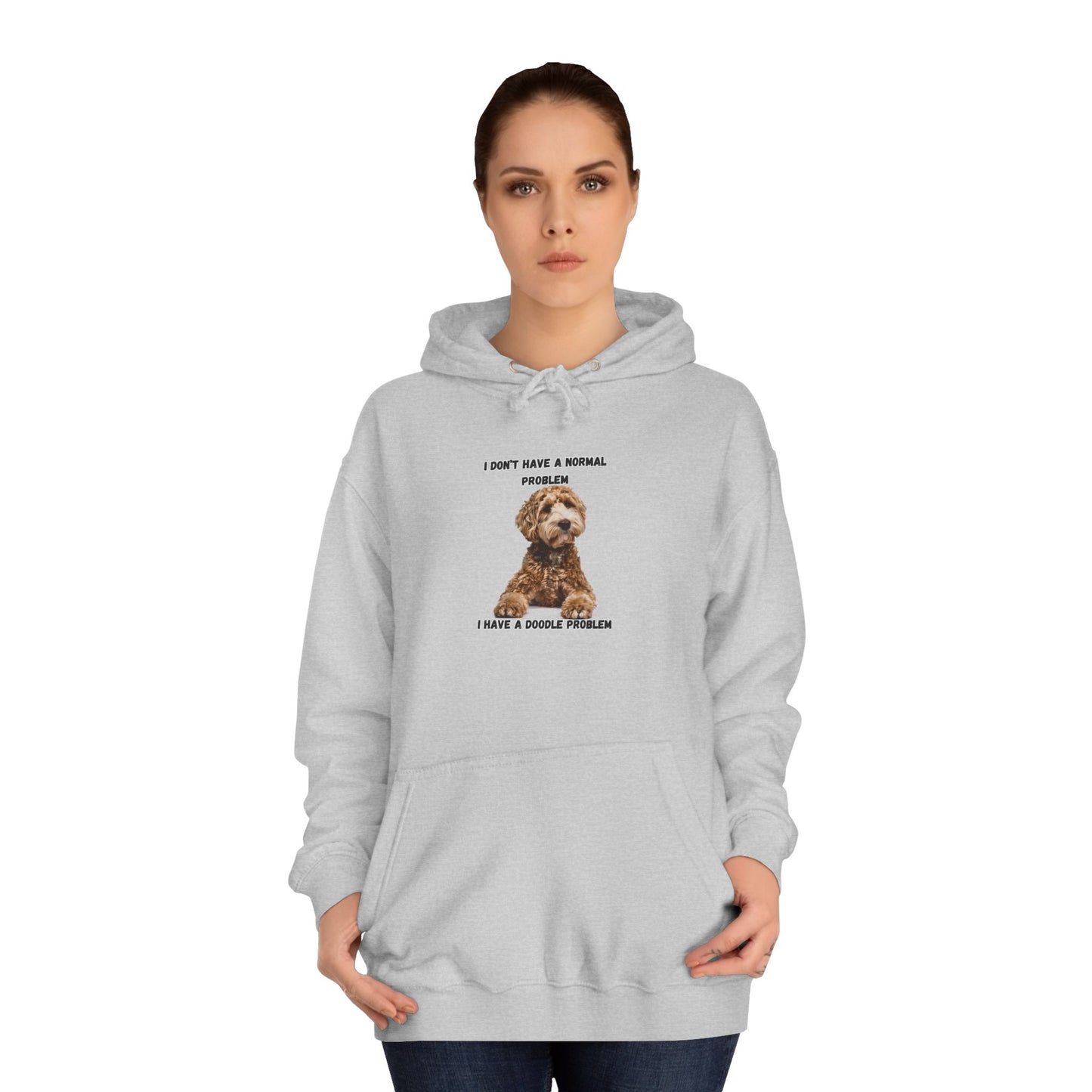 I have a Doodle Problem, Unisex College Hoodie