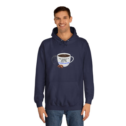 Caffeine Lover Hoodie - Unisex College Hoodie
