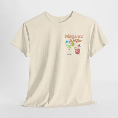 Margarita Vibe Unisex Heavy Cotton Tee, Perfect for Summer Gatherings, Beach Days, Birthday Celebrations, Drink Lovers, Casual Wear