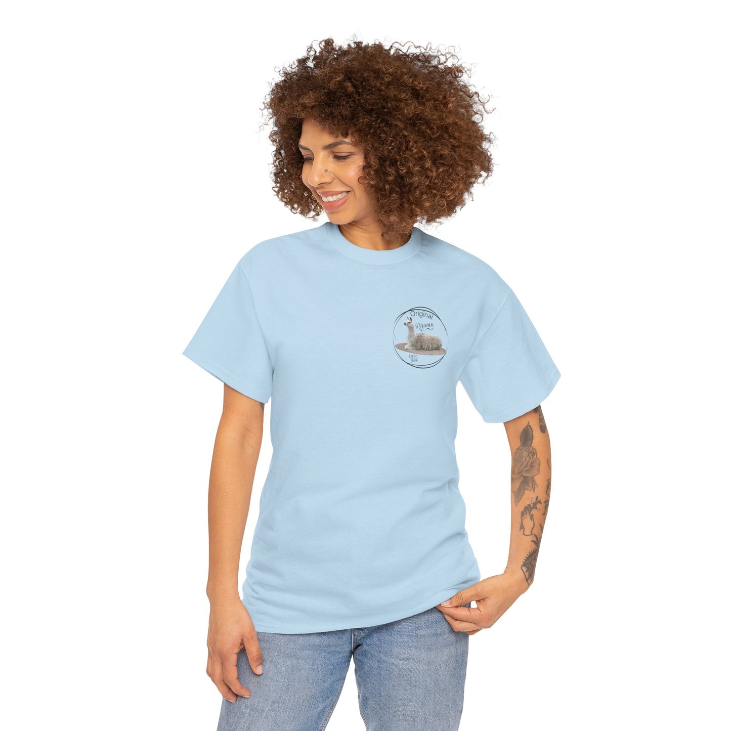 Funny Alpaca Tee, Unisex Cotton Shirt, Cute Animal Graphic Tee, Casual Wear, Gift for Animal Lovers, Birthday, Humor Apparel
