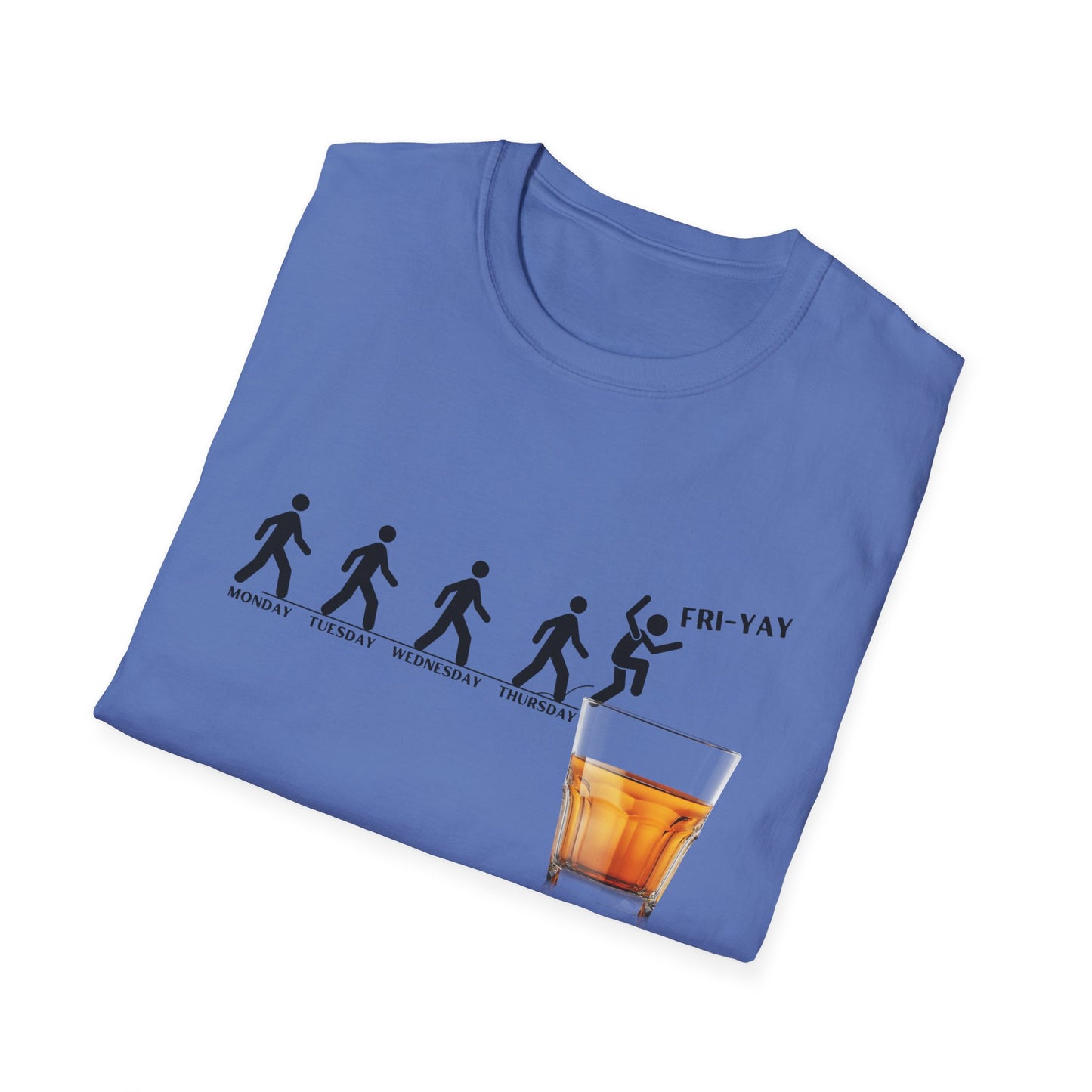 Fri-YAY Whiskey, Softstyle T-Shirt