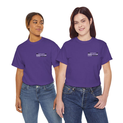 Positive Mindset Unisex Heavy Cotton Tee - Inspiring Daily Wear