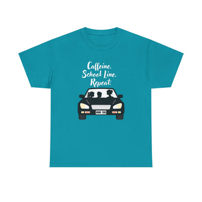 Retro Car Ride Unisex Heavy Cotton Tee - Fun Adventure Graphic Tee