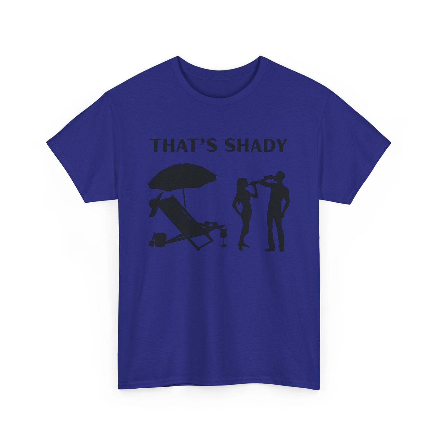 Funny Summer Tee, That's Shady Quote T-Shirt, Beach Dad Gift, Pool Party Outfits, Vacation Humor Tee, Unisex Cotton Shirt
