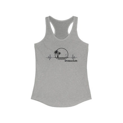 Beach Life Racerback Tank - Perfect Summer Top for Women
