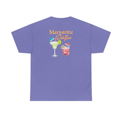 Margarita Vibe Unisex Heavy Cotton Tee, Perfect for Summer Gatherings, Beach Days, Birthday Celebrations, Drink Lovers, Casual Wear