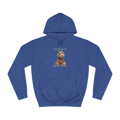 I have a Doodle Problem, Unisex College Hoodie