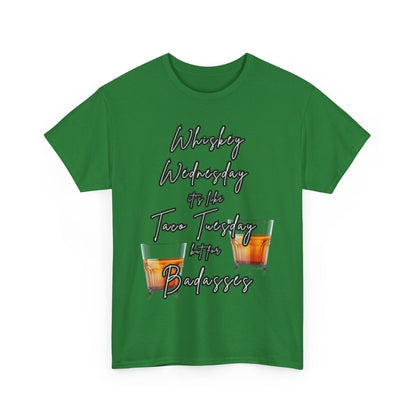 Whiskey Wednesday, Unisex Heavy Cotton Tee