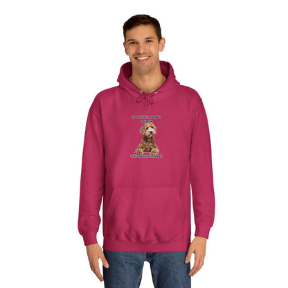 I have a Doodle Problem, Unisex College Hoodie