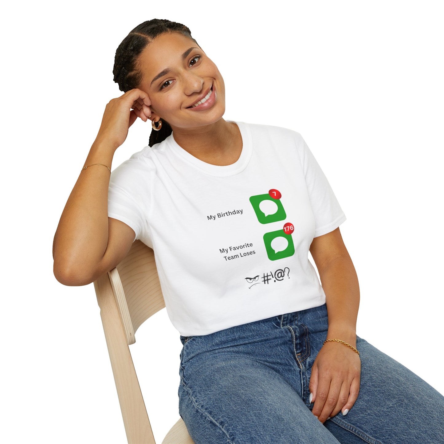 Team Loses, Unisex Softstyle T-Shirt