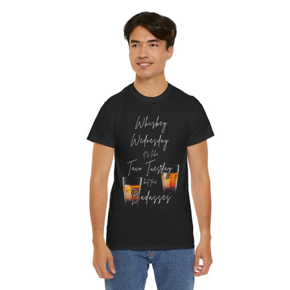 Whiskey Wednesday, Unisex Heavy Cotton Tee
