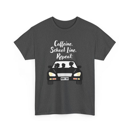 Retro Car Ride Unisex Heavy Cotton Tee - Fun Adventure Graphic Tee