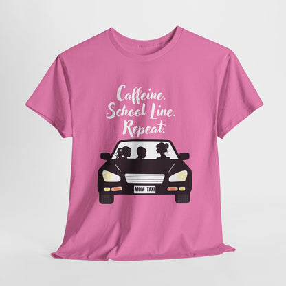 Retro Car Ride Unisex Heavy Cotton Tee - Fun Adventure Graphic Tee