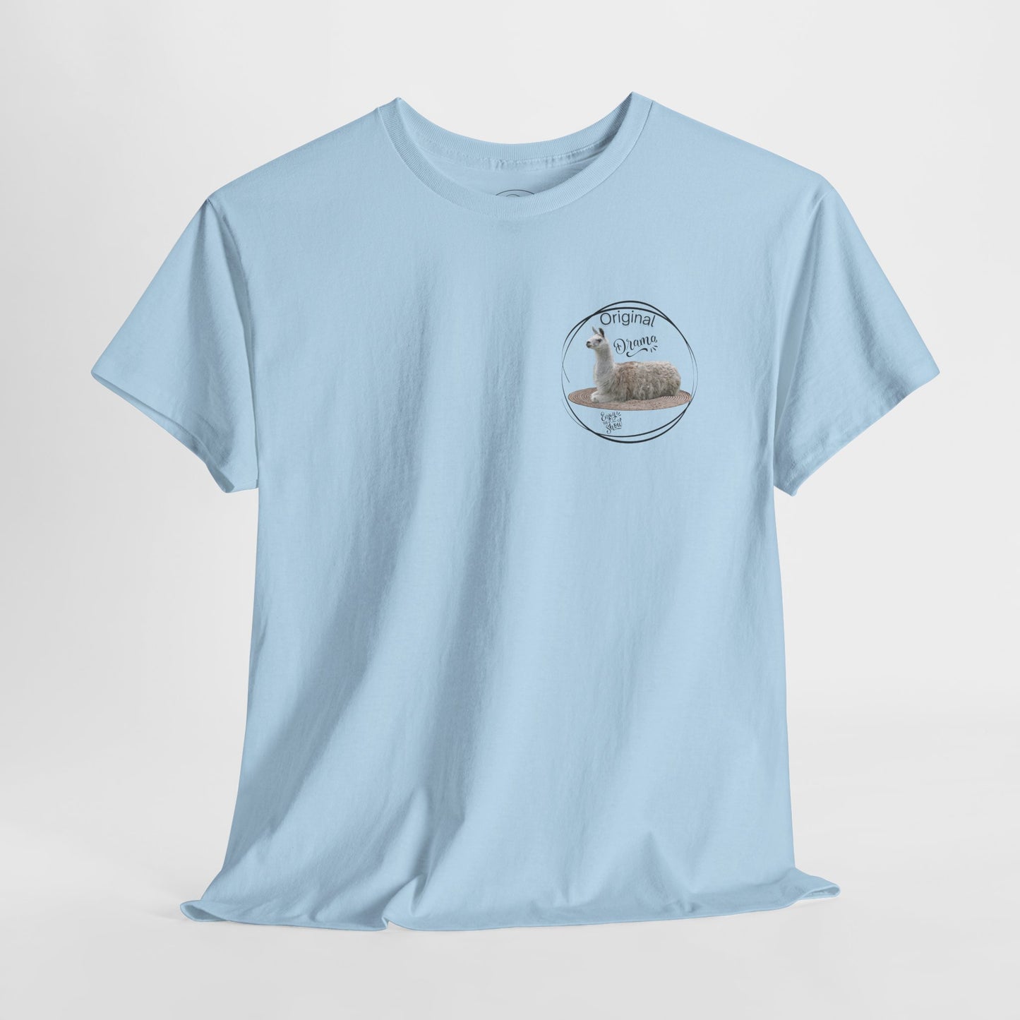 Funny Alpaca Tee, Unisex Cotton Shirt, Cute Animal Graphic Tee, Casual Wear, Gift for Animal Lovers, Birthday, Humor Apparel