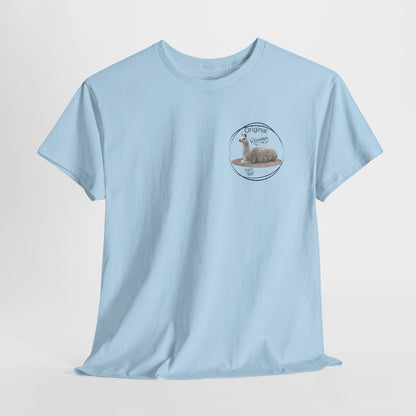 Funny Alpaca Tee, Unisex Cotton Shirt, Cute Animal Graphic Tee, Casual Wear, Gift for Animal Lovers, Birthday, Humor Apparel