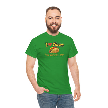 I Love Tacos Tee, Taco Lover Shirt, Foodie Apparel, Funny Gift for Taco Tuesday, Perfect for Foodie Celebrations, Casual [...]