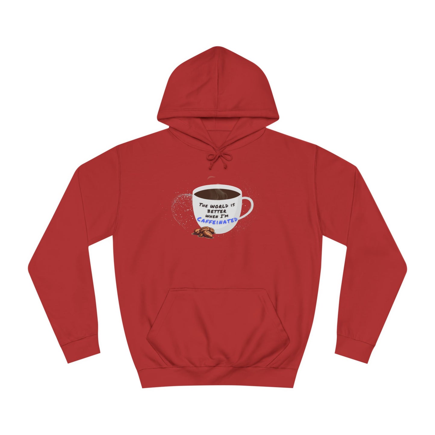 Caffeine Lover Hoodie - Unisex College Hoodie