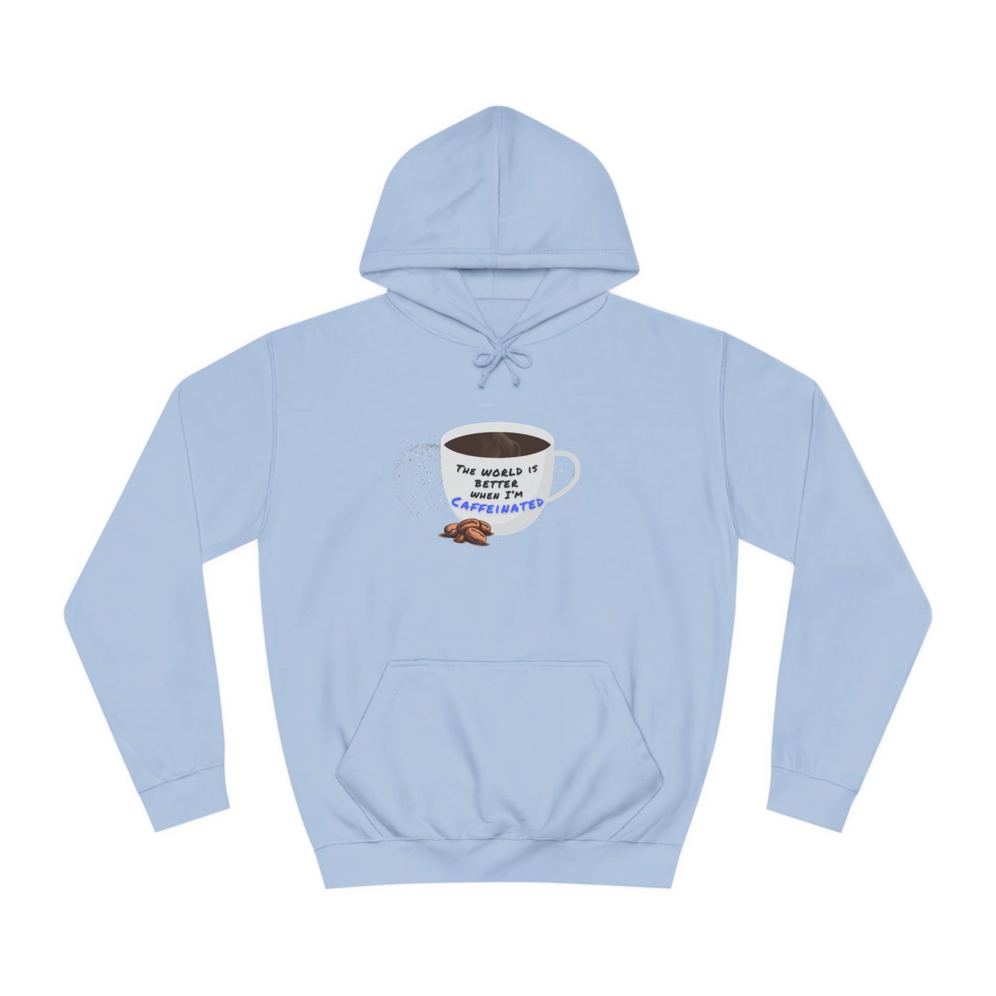 Caffeine Lover Hoodie - Unisex College Hoodie