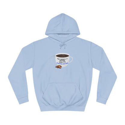 Caffeine Lover Hoodie - Unisex College Hoodie