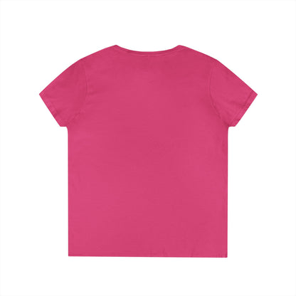 Gulf of Mexico Flamingo V-Neck T-Shirt - Stay Salty, Resist