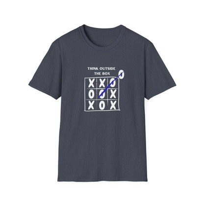 Think Outside the Box Unisex T-Shirt - Creative & Motivational Graphic Tee