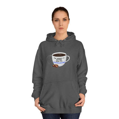 Caffeine Lover Hoodie - Unisex College Hoodie