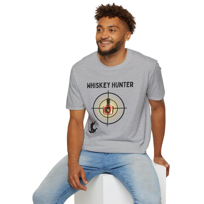Whiskey Hunter Unisex Softstyle T-Shirt - For Hunting Enthusiasts