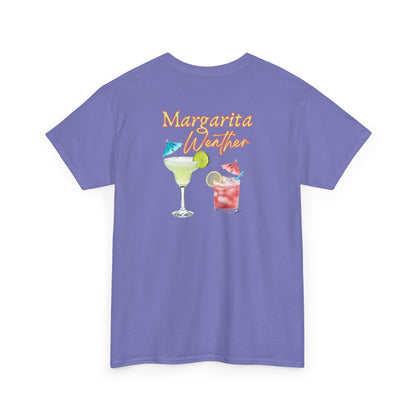 Margarita Vibe Unisex Heavy Cotton Tee, Perfect for Summer Gatherings, Beach Days, Birthday Celebrations, Drink Lovers, Casual Wear
