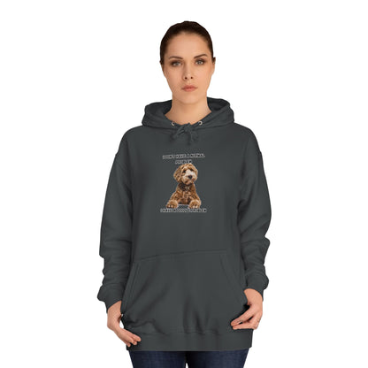 I have a Doodle Problem, Unisex College Hoodie