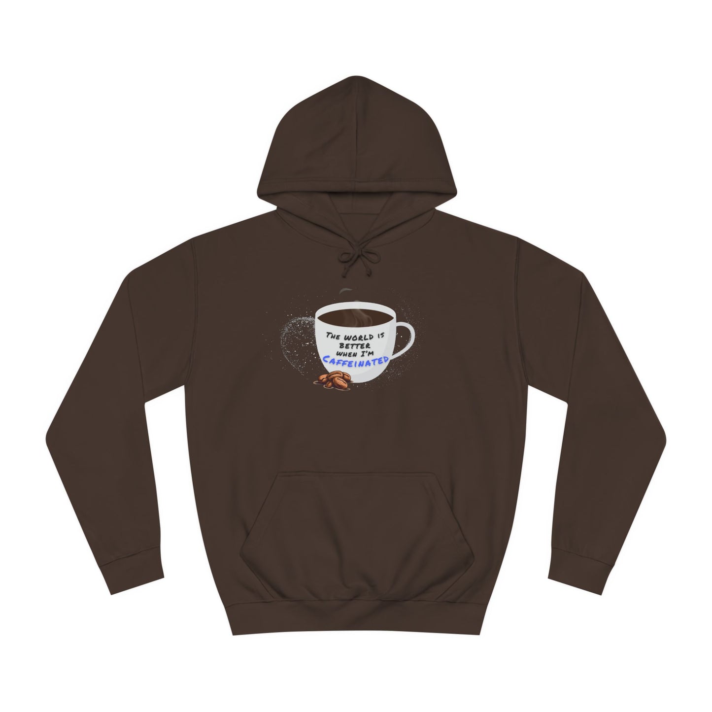 Caffeine Lover Hoodie - Unisex College Hoodie