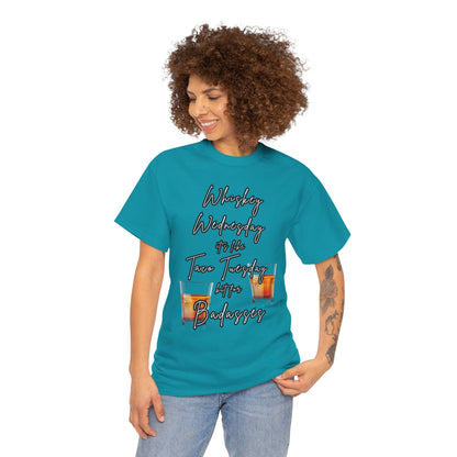 Whiskey Wednesday, Unisex Heavy Cotton Tee