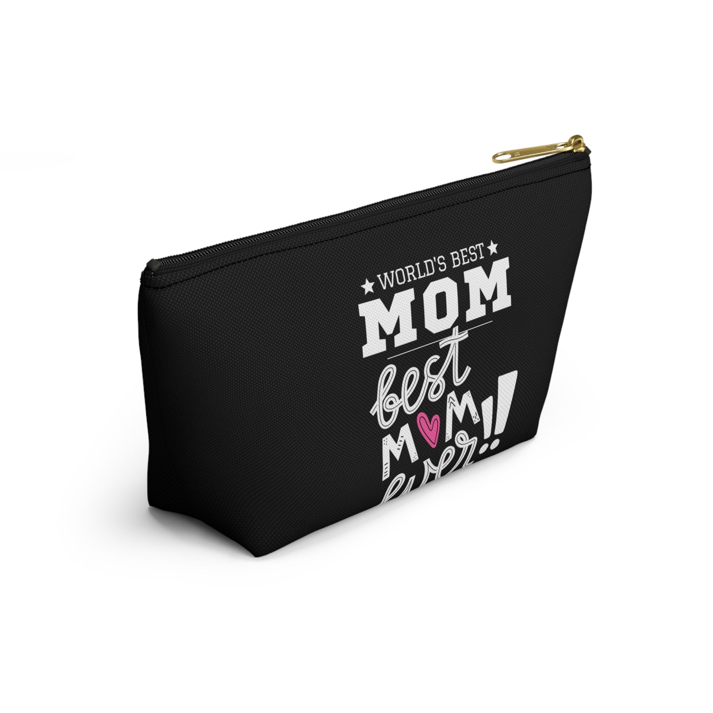 World's Best Mom Accessory Pouch - Perfect Gift for Mother's Day