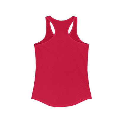Sorry for what I said before I had my coffee, Women's Ideal Racerback Tank